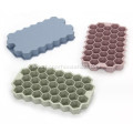 Silicone honeycomb ice grid hole ice mold